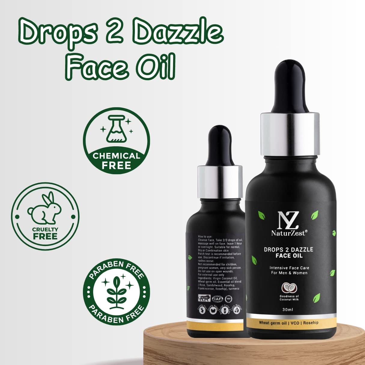 NaturZest Dark Spot Reduction with Drops 2 Dazzle