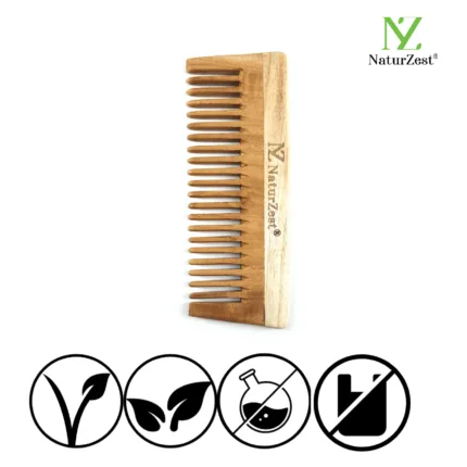 NaturZest Neem wooden Comb