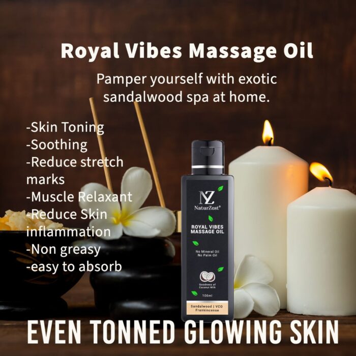 NaturZest Massage oil