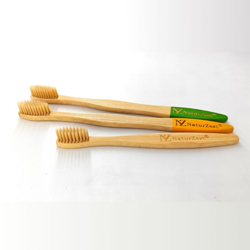 Sustainable Bamboo Toothbrush Family Pack
