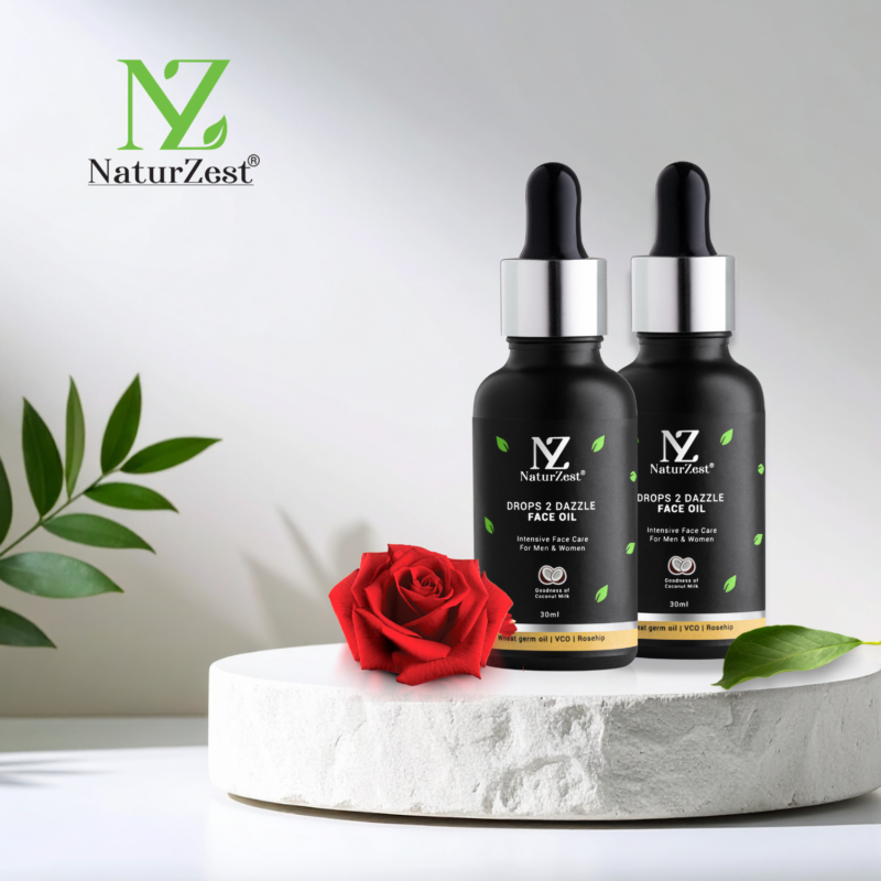Dark Spot Reduction with NaturZest Drops 2 Dazzle